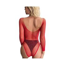 Body Feminino Gótico Preto De Malha Com Manga Longa E Strass, Estilo Vintage Y2K, Com Costas Abertas Body Feminino Gótico Preto De Malha Com Manga Longa E Strass, Estilo Vintage Y2K, Com Costas Abertas