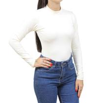 Body Feminino Manga longa Off White Country City 39507