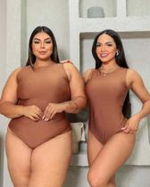 Body Feminino Poliamida Preto/Nude e bege Ref.BO2800: A Elegância que Transforma!