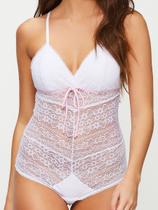 Body feminino renda n sloggi 57002