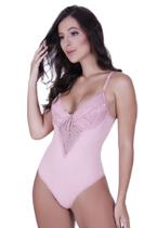 Body Feminino sem Bojo com Aro Microfibra Meia Taça - c1 JULIETE