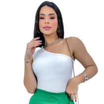 Body Feminino Suplex Mula Manca Regata Moda Elegante Top Body Feminino Suplex Mula Manca Regata Moda Elegante Top
