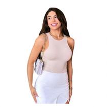 Body Feminino Suplex Regata Lisa Blusinha Básica