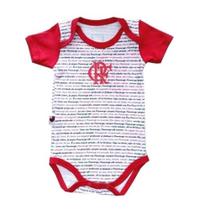 Body Flamengo Infantil Time Futebol Modelo Frases