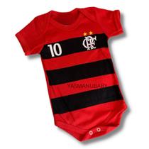 Body Flamengo Mesverssario Fantasia Bebe - YAS MANU BABY