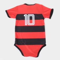 Body Flamengo Proteção Uv Roupa de Bebê Mengão Oficial
