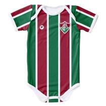 Body Fluminense com Proteção UV Listrado Oficial Body Fluminense com Proteção UV Listrado Oficial