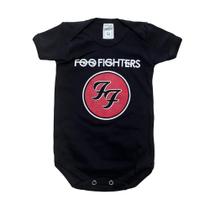 Body Foo Fighters Bodie Macacão Infantil Mesversário Banda de Rock Md188 - Bodies
