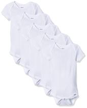 Body Gerber para Bebê 5 Unidades Branco 4T Body Gerber para Bebê 5 Unidades Branco 4T