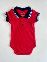 Body Gola Polo De Bebê Menino Body Gola Polo De Bebê Menino