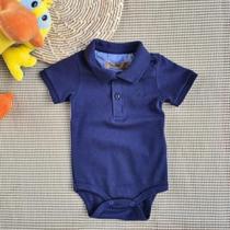 Body Gola Polo Manga Curta para Bebês Meninos - Up Baby
