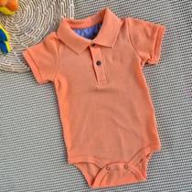 Body Gola Polo Manga Curta para Bebês Meninos - Up Baby Body Gola Polo Manga Curta para Bebês Meninos - Up Baby