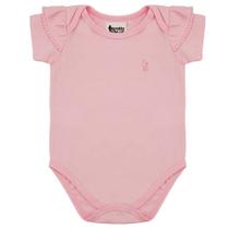 Body Gorette The Cat Manga Curta Pom Pom Rosa