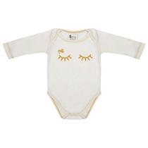 Body Gorette The Cat Manga Longa Doce Encanto Off-White