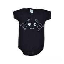 Body Halloween Para Bebê Fantasia de Morcego Confortável Body Halloween Para Bebê Fantasia de Morcego Confortável