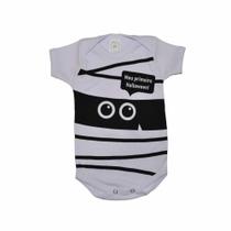 Body Halloween Para Bebê Fantasia de Múmia Body Halloween Para Bebê Fantasia de Múmia