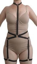 Body Harness Tiras Strappy Ligas para Perna e Coxa - Ajustável e Confortável Body Harness Tiras Strappy Ligas para Perna e Coxa - Ajustável e Confortável