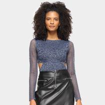 Body Hope em Renda Manga Longa