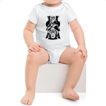 Body infantil 3 macacos sabios chinpanzes Body infantil 3 macacos sabios chinpanzes