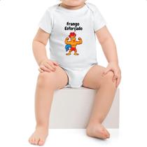Body infantil Academia frango esforcado Body infantil Academia frango esforcado
