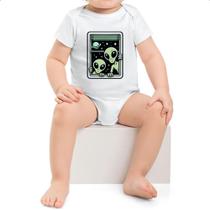 Body infantil Aliens na janela