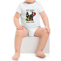 Body infantil Autismo Voce nunca andara sozinho Mae Body infantil Autismo Voce nunca andara sozinho Mae