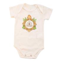 Body Infantil Baby Masculino Country Cavalinho Mini Farm -