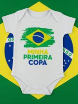 Body Infantil Bebê Manga Curta Branco Temático Frases Moda Verão 100% Agodão Body Infantil Bebê Manga Curta Branco Temático Frases Moda Verão 100% Agodão