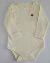 Body Infantil Bebê Manga Longa Kamylus