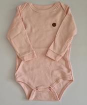 Body Infantil Bebê Manga Longa Kamylus