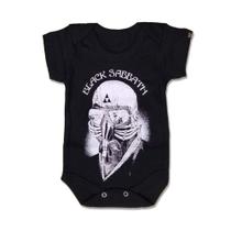Body Infantil Black Sabbath Máscara Art Rock Body Infantil Black Sabbath Máscara Art Rock