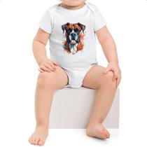 Body infantil Boxer Watercolor Arte
