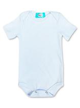 Body Infantil Branco Liso - Manga Curta - WeeKids