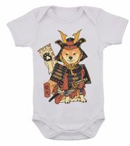 Body Infantil Cão Samurai