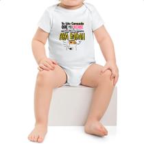 Body infantil Capivara Nome Cansada Body infantil Capivara Nome Cansada