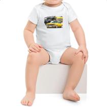 Body infantil Chevette Primeira Geracao Amarelo