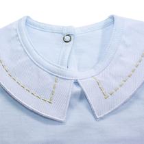 Body Infantil com Gola Bordada
