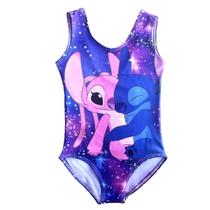 Body Infantil de Carnaval Colorido Angel e Stitch Body Infantil de Carnaval Colorido Angel e Stitch