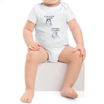 Body infantil Dia das maes Flork irrita no barulho e preocupa no silencio Body infantil Dia das maes Flork irrita no barulho e preocupa no silencio