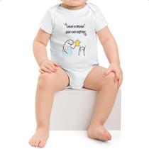 Body infantil Dia das maes Flork Leva a blusa que vai esfriar Body infantil Dia das maes Flork Leva a blusa que vai esfriar