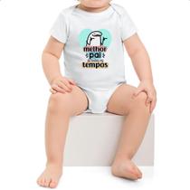 Body infantil Dia dos Pais Flork Tempos Body infantil Dia dos Pais Flork Tempos