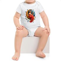 Body infantil Diva na Lua tomando uma