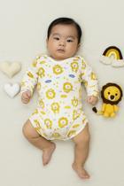 Body Infantil em Malha Ribana Confortável Fácil de Vestir Moderno e Elegante Leãozinho Body Infantil em Malha Ribana Confortável Fácil de Vestir Moderno e Elegante Leãozinho