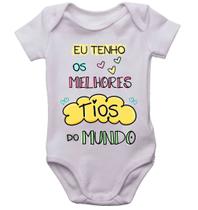 Body infantil eu tenho os melhores tios do mundo bori