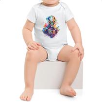 Body infantil Exterminador Watercolor Arte