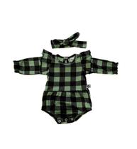 Body infantil + faixa de cabelo - estampa ideal para o Natal marca Raccon Body infantil + faixa de cabelo - estampa ideal para o Natal marca Raccon