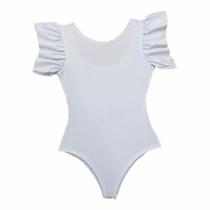 Body Infantil Frufru Babado Tendência Modinha Meninas Luxo