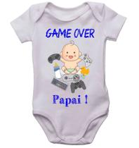 Body infantil game over papai roupinha de bebê bori neném