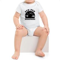 Body infantil Gato Pew Pew Madafakas Body infantil Gato Pew Pew Madafakas