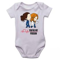 Body Infantil Geek - You're My Person - Greys Anatomy